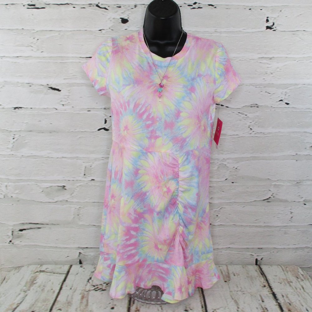 Amy Byer Fit and Flare Dress with Necklace